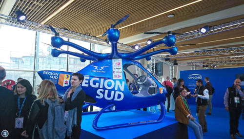 Drone de transport au salon VivaTech