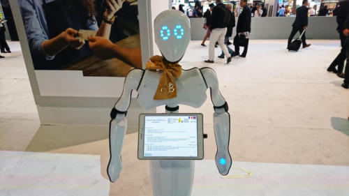 Robot assistant d'accueil